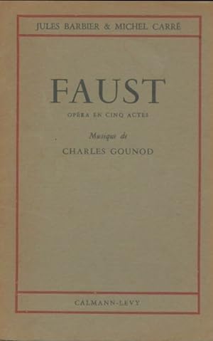 Faust - Jules Barbier