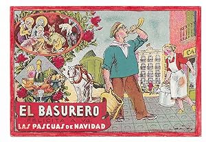 Felicitacion / Nadala. El Basurero Felicita a uds. 1940 / 1950
