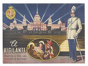 Felicitacion / Nadala. El Vigilante Felicita a uds. 1940 / 1950