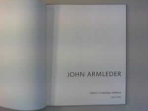 Seller image for John Armleder. for sale by Antiquariat Matthias Drummer