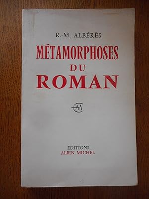 Seller image for Metamorphoses du roman for sale by Frederic Delbos
