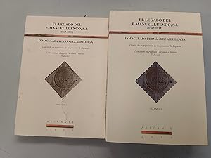 EL LEGADO DEL P. MANUEL LUENGO, S. I. (1767 - 1815) - 2 TOMOS