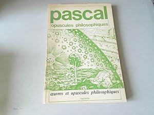 Bild des Verkufers fr Pascal philosophe et savant Oeuvres et opuscules philosophiques zum Verkauf von JLG_livres anciens et modernes