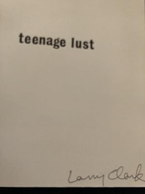 Seller image for Teenage Lust for sale by PEN ULTIMATE RARE BOOKS
