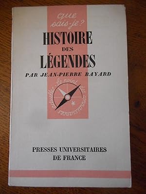 Image du vendeur pour Histoire des legendes mis en vente par Frederic Delbos