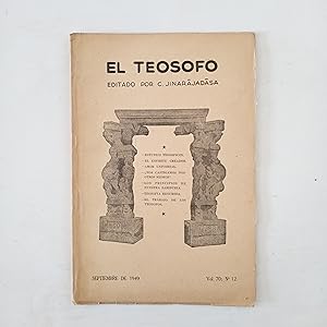 Imagen del vendedor de EL TESOFO. Septiembre de 1949. Vol. 70; N 12 a la venta por LIBRERIA CLIO