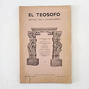 Imagen del vendedor de EL TESOFO. Abril-Mayo de 1950. Vol. 71; Nos. 7-8 a la venta por LIBRERIA CLIO