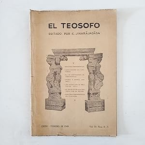 Imagen del vendedor de EL TESOFO. Enero-Febrero de 1949. Vol. 70; Nros. 4-5 a la venta por LIBRERIA CLIO