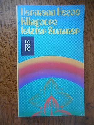 Image du vendeur pour Klingsors letzter Sommer (ouvrage en langue allemande) mis en vente par Frederic Delbos