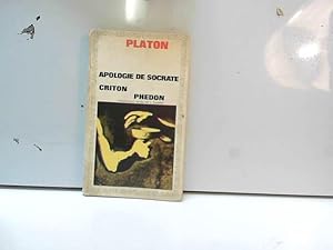 Seller image for 109329 Platon, Apologie de Socrate - Criton - Phedon for sale by JLG_livres anciens et modernes