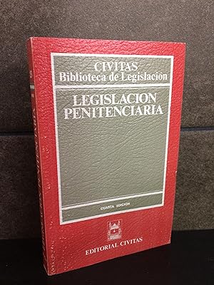 Imagen del vendedor de LEGISLACION PENITENCIARAIA. FRANCISCO BUENO ARUS. a la venta por Lauso Books