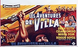 "LES AVENTURES DE PANCHO VILLA (VILLA!)" Réalisé par James B. CLARK en 1958 avec Brian KEITH, Mar...