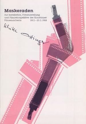 Seller image for Maskeraden: Zur Installation, Fotoausstellung und Filmretrospektive der Konstanzer Filmemacherin Ulrike Ottinger 28.2.-20.03.1988. for sale by Homburger & Hepp
