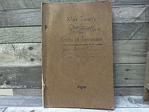 Seller image for Mark Twain's Obedstown and Knobs of Tennessee: A History of Jamestown and Fentress County, Tennessee for sale by Archives Books inc.