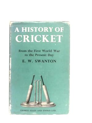 Bild des Verkufers fr A History of Cricket Volume II zum Verkauf von World of Rare Books