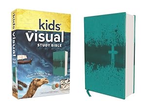 Immagine del venditore per NIV Kids' Visual Study Bible : New International Version, Teal, Leathersoft: Explore the Story of the Bible: People, Places, and History venduto da GreatBookPrices
