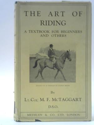 Imagen del vendedor de The Art Of Riding: A Textbook For Beginners And Others a la venta por World of Rare Books