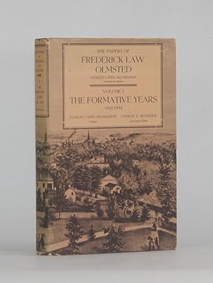 Seller image for THE PAPERS OF FREDERICK LAW OLMSTEAD | VOLUME 1, THE FORMATIVE YEARS, 1822 to 1852 for sale by Michael Pyron, Bookseller, ABAA