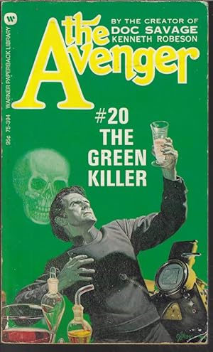 Bild des Verkufers fr THE GREEN KILLER: The Avenger #20 zum Verkauf von Books from the Crypt