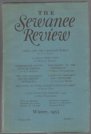 Seller image for The Sewanee Review Winter, 1953 for sale by Between the Covers-Rare Books, Inc. ABAA