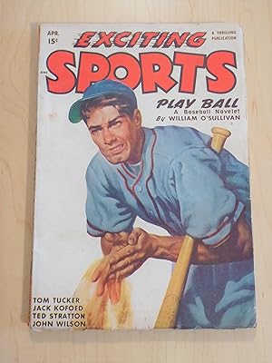 Bild des Verkufers fr Exciting Sports Pulp April 1948 zum Verkauf von Bradley Ross Books