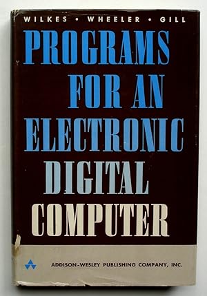 Seller image for The Preparation of Programs for an Electronic Digital Computer for sale by Silicon Valley Fine Books