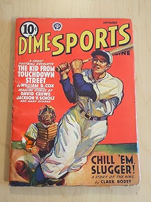 Imagen del vendedor de Dime Sports Pulp September 1940 a la venta por Bradley Ross Books