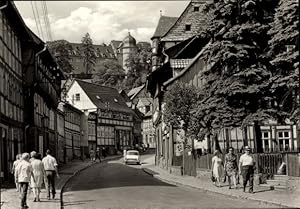 Bild des Verkufers fr Ansichtskarte / Postkarte Stolberg Sdharz, Blick zum Schloss, jetzt FDGB Erholungsheim Comenius zum Verkauf von akpool GmbH