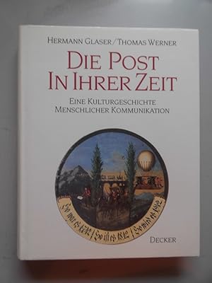 2 Bücher Deutsche Postgeschichte Essays Bilder Post ihrer Zeit Kulturgeschichte