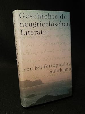 Geschichte der neugriechischen Literatur [Neubuch]