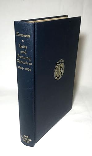 Seller image for Pioneers: Narratives of Noah Harris Letts and Thomas Allen Banning 1825-1865 for sale by Clausen Books, RMABA