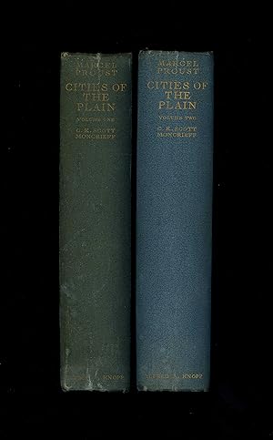 Seller image for REMEMBRANCE OF THINGS PAST - PART FIVE: CITIES OF THE PLAIN [Complete in two volumes] for sale by Orlando Booksellers