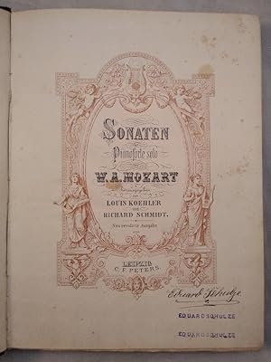 Bild des Verkufers fr Sonaten fr Pianoforte solo. Edition Peters 6235. zum Verkauf von KULTur-Antiquariat