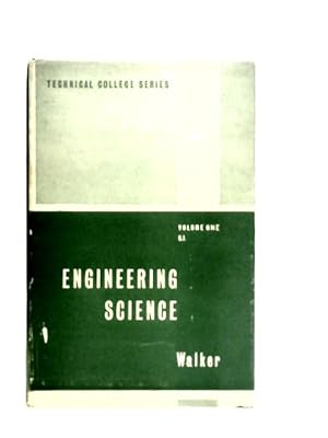 Imagen del vendedor de Engineering Science, Volume I a la venta por World of Rare Books