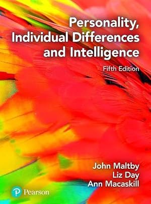 Seller image for Personality, Individual Differences and Intelligence (Paperback) for sale by Grand Eagle Retail