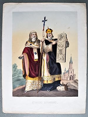 Cyrillus Methudius. Cirilo y Metodio. Apóstoles de los eslavos. Cyril and Methodius