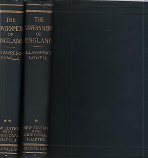 [2 vol.] The Government of England.