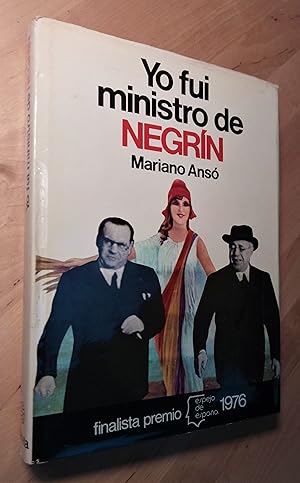 Imagen del vendedor de Yo fu ministro de Negrn a la venta por Llibres Bombeta