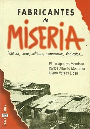 Imagen del vendedor de Fabricantes De Miseria (Spanish Edition) a la venta por Von Kickblanc