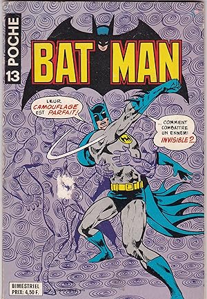 Imagen del vendedor de BATMAN 13: POCHE EDITION(COMIC): 1978: FRENCH LANGUAGE COMIC a la venta por TARPAULIN BOOKS AND COMICS