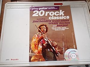 Seller image for Play Guitar with 20 Rock Classics (with 2 CDs) for sale by Westgate Bookshop