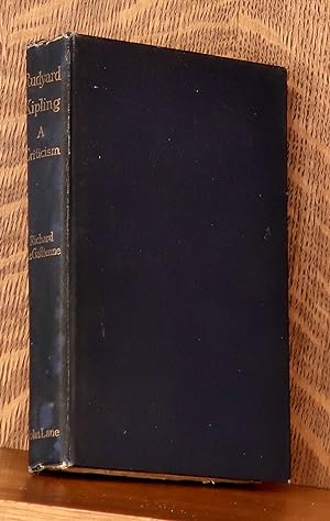 Seller image for RUDYARD KIPLING - A CRITICISM for sale by Andre Strong Bookseller