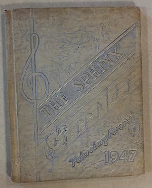 1947 THE SPHINX YEARBOOK PETERSBURG HARRIS COMMUNITY HIGH SCHOOL ILLINOIS