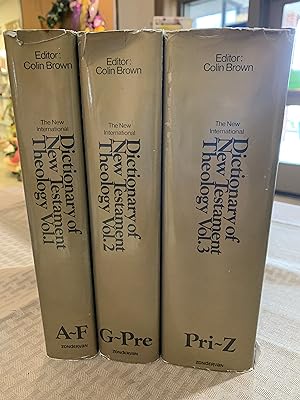 Seller image for The New International Dictionary of New Testament Theology Volume Set for sale by Friends of the Waynesboro Library