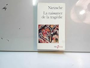 Bild des Verkufers fr La Naissance de la tragdie zum Verkauf von JLG_livres anciens et modernes