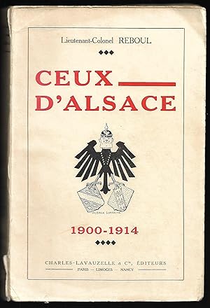 Imagen del vendedor de CEUX d'ALSACE - 1900-1914 a la venta por Liseronsblancs