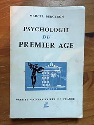 Seller image for Psychologie du premier ge. for sale by JLG_livres anciens et modernes