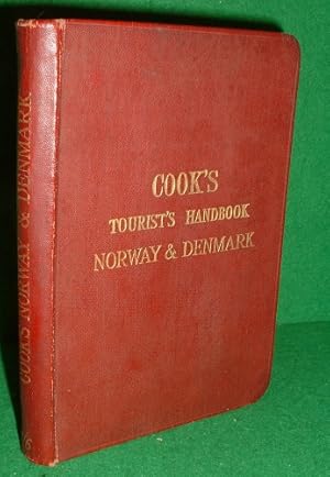 COOK'S HANDBOOK TO NORWAY AND DENMARK WITH ICELAND , SPITSBERGEN WITH MAPS , PLANS AND VOCABULARY...