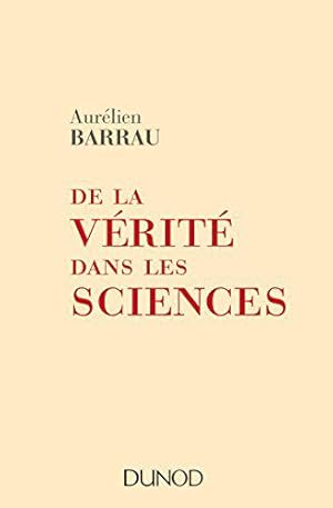 Seller image for De la vrit dans les sciences for sale by JLG_livres anciens et modernes