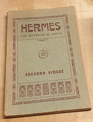 Imagen del vendedor de Hermes. Los misterios de Egipto. Traduccin Julio Garrido Ramos a la venta por Outlet Ex Libris